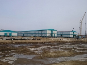 Строительство временного вахтового поселка и полевых офисов для ООО 